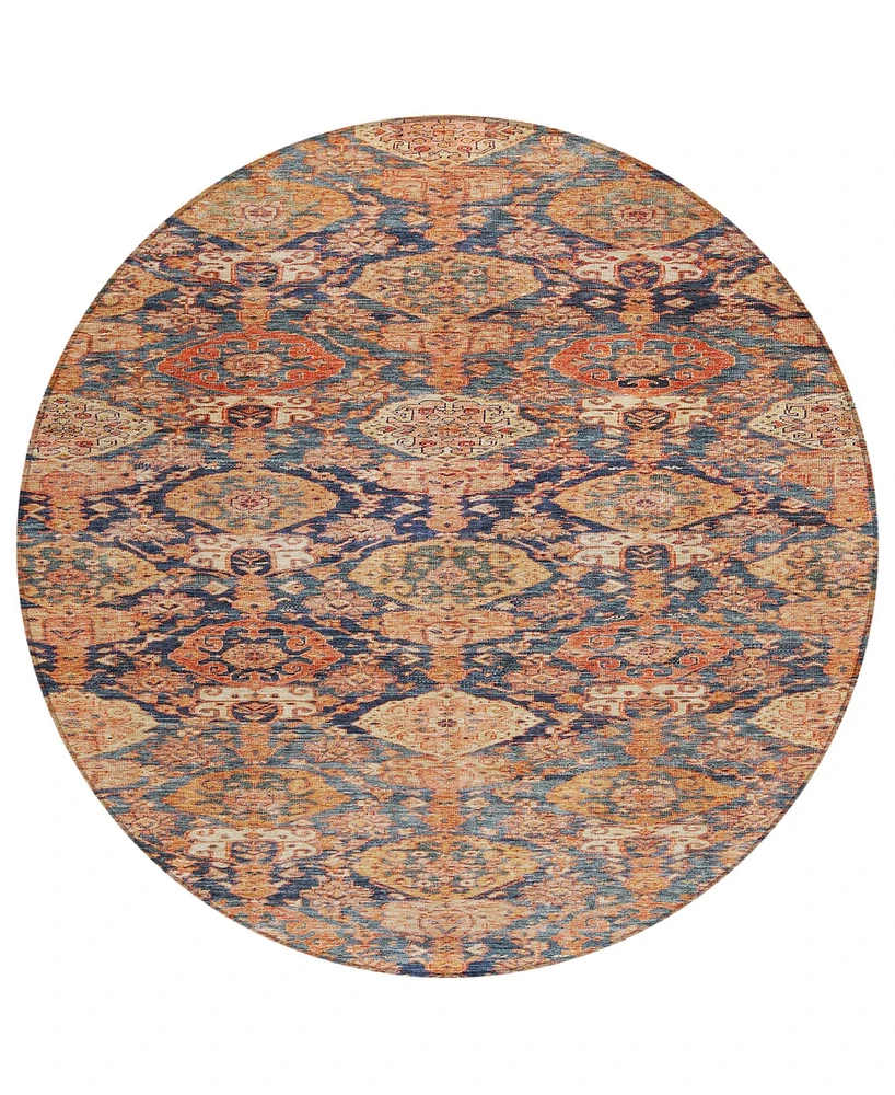 Addison Chantille Machine Washable ACN1084 8'x8' Round Area Rug