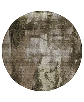 Addison Chantille Machine Washable ACN1077 8'x8' Round Area Rug