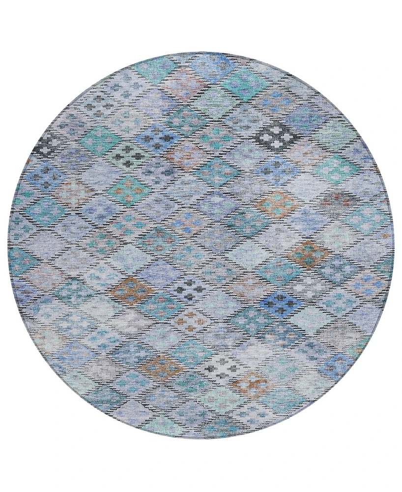 Addison Chantille Machine Washable ACN1081 8'x8' Round Area Rug