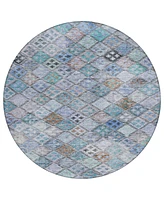 Addison Chantille Machine Washable ACN1081 8'x8' Round Area Rug