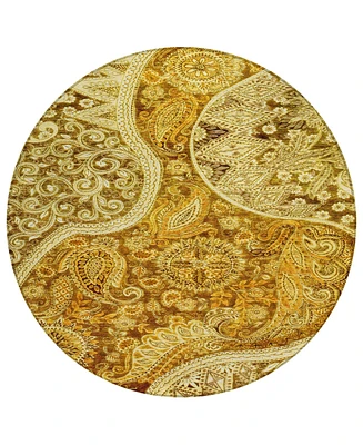 Addison Chantille Machine Washable ACN1078 8'x8' Round Area Rug