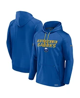 Fanatics Men's Royal Buffalo Sabres Authentic Pro Rink Fleece Pullover Hoodie