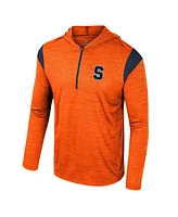 Colosseum Men's Orange Syracuse Dozer Half-Zip Windshirt