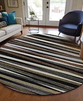 Addison Chantille Machine Washable ACN997 8'x8' Round Area Rug