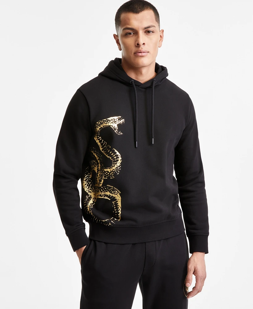 A|X Armani Exchange Men's Lunar New Year Graphic Hoodie