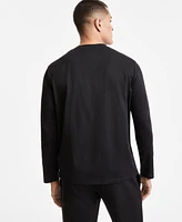 A|X Armani Exchange Men's Cotton Graphic Long-Sleeve T-Shirt