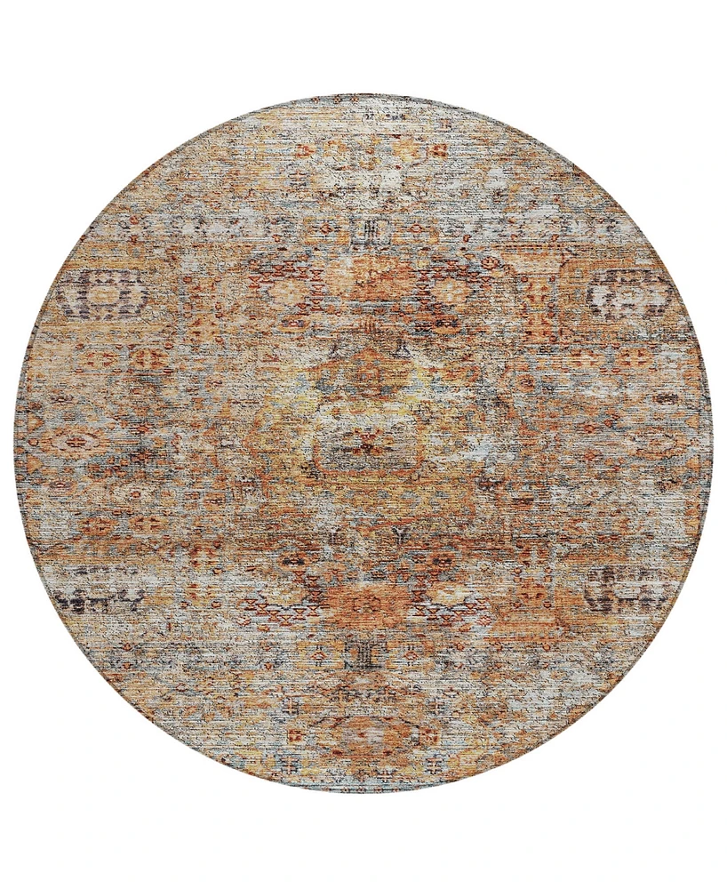 Addison Chantille Machine Washable ACN1143 8'x8' Round Area Rug