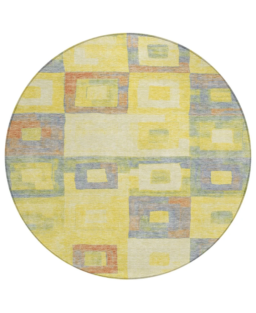 Addison Chantille Machine Washable ACN1142 8'x8' Round Area Rug