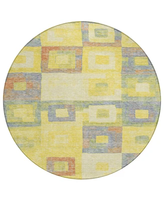 Addison Chantille Machine Washable ACN1142 8'x8' Round Area Rug