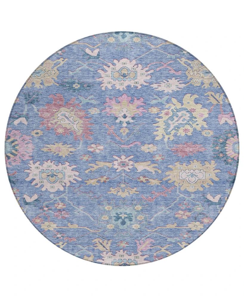 Addison Chantille Machine Washable ACN1154 8'x8' Round Area Rug