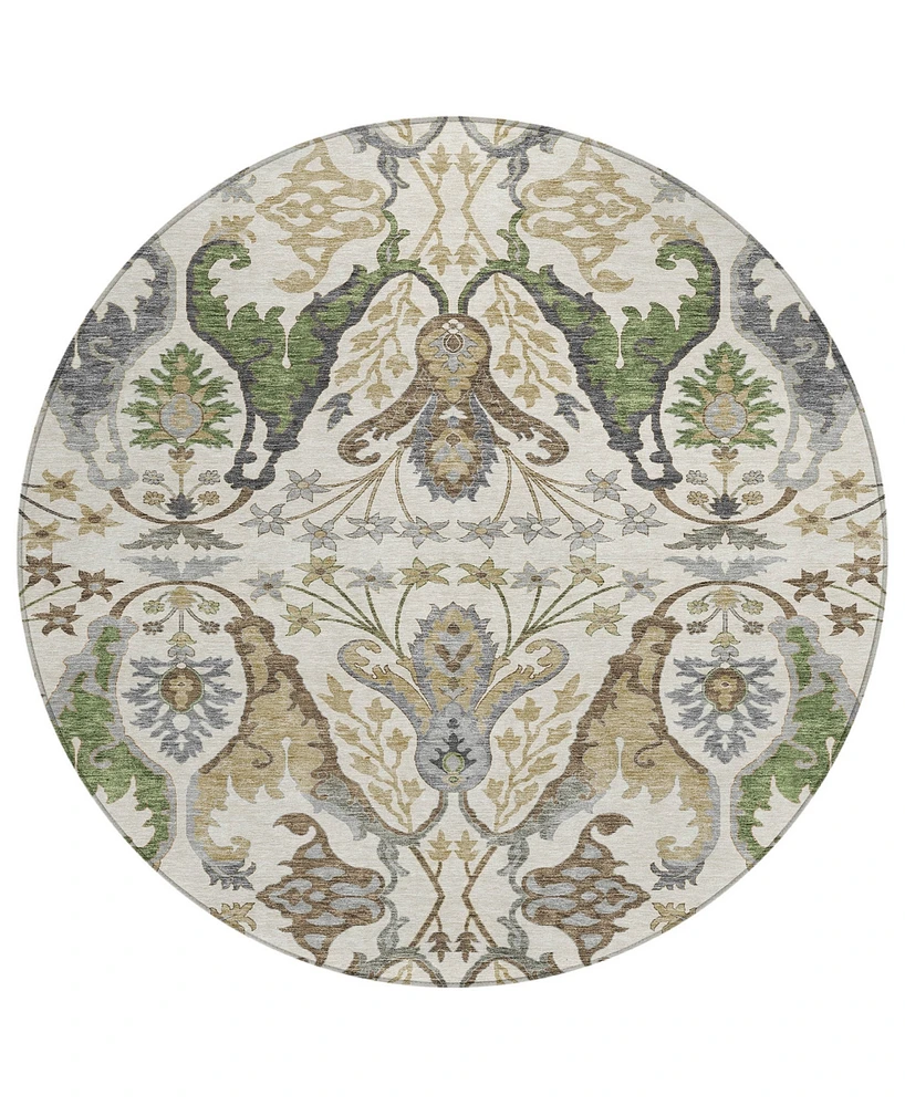 Addison Chantille Machine Washable ACN1153 8'x8' Round Area Rug