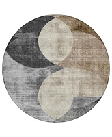 Addison Chantille Machine Washable ACN1140 8'x8' Round Area Rug