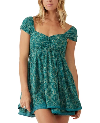 Free People Women's Tabitha Mini Babydoll Dress