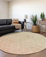 Addison Chantille Machine Washable ACN1175 8'x8' Round Area Rug