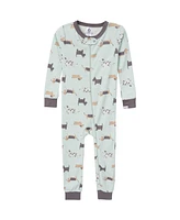 Gerber Toddler Boys' Snug Fit Footless Pajamas, 3-Pack, Safari