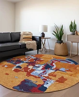 Addison Chantille Mahine Washable ACN1028 8'x8' Round Area Rug