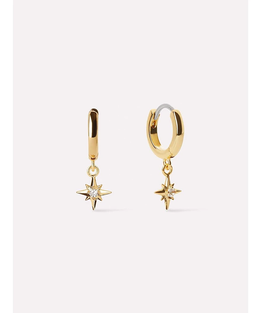 Ana Luisa Star Hoop Earrings - Oshi