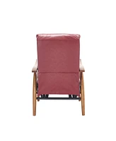 Streamdale Furniture Wood Frame Armchair, Modern Accent Chair Lounge Chair for Living Room