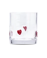 Thirstystone Icon Heart Glasses, Set of 2