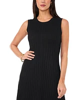 Vince Camuto Women's Ribbed Midi Sweater Dress