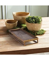 Napa Home & Garden Cabot Raised Rectangular Tray