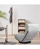 Reclining Chair With Adjustable Lazy Sofa for Tatami, Balcony, and Leisure Use, Perfect for Relaxation