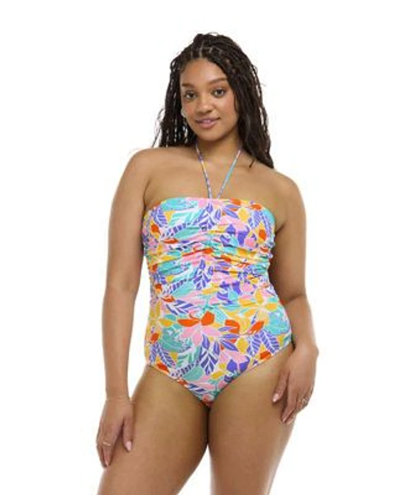 Body Glove Womens Floret Tops Bottoms One Piece