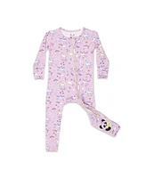 Bellabu Bear Baby Girls Enchanted Unicorn Convertible Footie