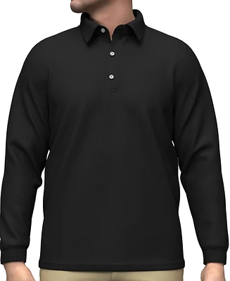 Scott Barber Men's Pima Jersey L/S Polo