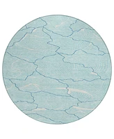 Addison Chantille Mahine Washable ACN1048 8'x8' Round Area Rug