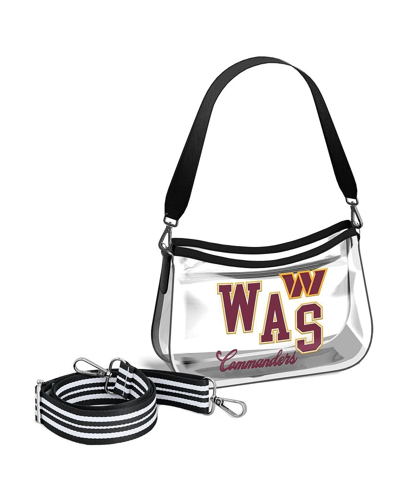 Wear by Erin Andrews Washington Commanders Clear Stadium Mini Purse