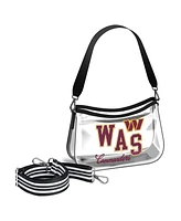 Wear by Erin Andrews Washington Commanders Clear Stadium Mini Purse