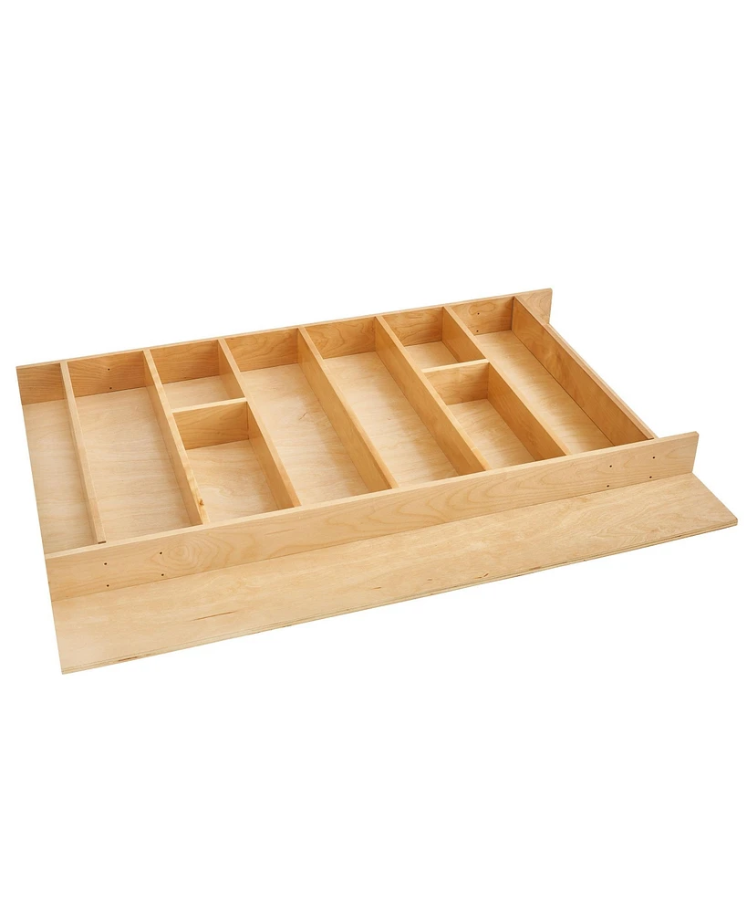 Rev-a-Shelf Wood Trim to Fit Drawer Organizer Insert, 33.13'' x 22'', 4WUT-36-1