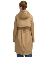 Hunter Women's Cotton High Low Rain Jacket