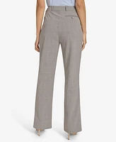 Calvin Klein Petite Menswear Wide-Leg Pants