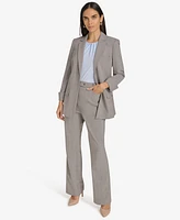 Calvin Klein Petite Menswear Open-Front Blazer