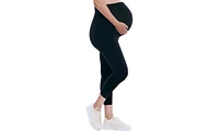 Motherhood Maternity Essential Stretch Secret Fit Over the Belly Crop Leggings