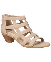 Easy Street Women's Marg Gladiator Block Heel Sandals