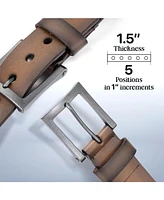 Mio Marino Men's Intrepid Casual Prong Belt