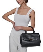 Karl Lagerfeld Paris Liana Large Leather Satchel