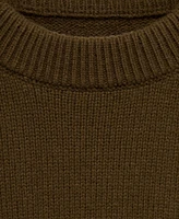 Mango Men's Wool-Blend Knit Sweater