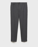 Mango Men's Slim-Fit Cotton Pants