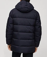 Mango Men's Water-Repellent Quilted Coat