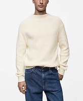 Mango Men's Knit Cotton Sweater