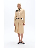 Nocturne Women's Shoulder Pad Crop Jacket