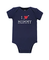 Hudson Baby Boys Cotton Bodysuits