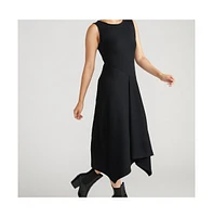 Universal Standard Plus Aspen Rib Asymmetrical Dress