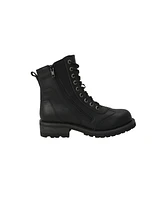 RideTecs Women's 8" Zipper Biker Boot