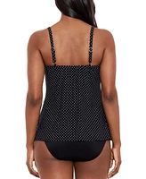 Miraclesuit Women's Pin Point Dd Loveknot Tankini Swimsuit Top