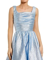 Women's Square Neck Sleeveless A Line Dress